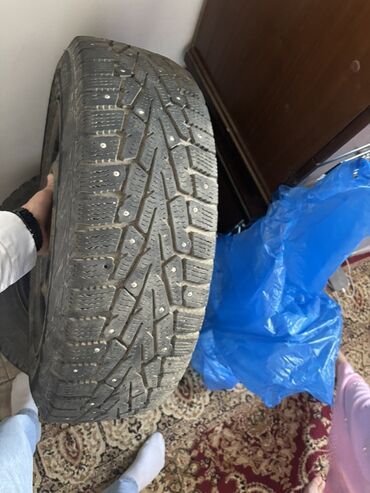 диски литые для нивы: Дөңгөлөктөр монтажда 185 / 65 / R 15, Winter stud, Колдонулган, Комплект, Жеңил унаалар, Темир