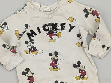 hm sukienka z bufiastymi rękawami: Світшот, H&M, 6-9 міс., стан - Дуже гарний