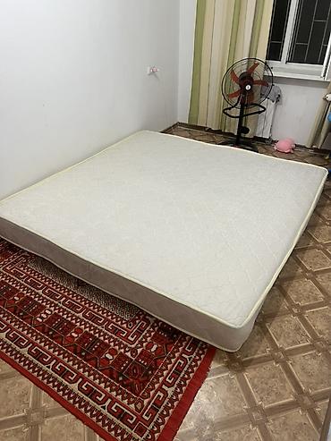 Спальный матрас, Б/у, Двуспальный, Матрасы средней жесткости, Самовывоз