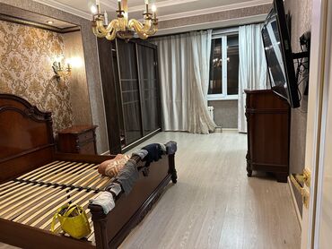 сдается комната кок жар: 2 бөлмө, 76 кв. м, Элитка, 6 кабат, Евроремонт