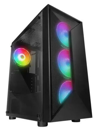 sporeti sa indukcionom plocom: Rampage TRIANGLE – Kućište Mid-Tower AutoRGB sa staklenom stranicom