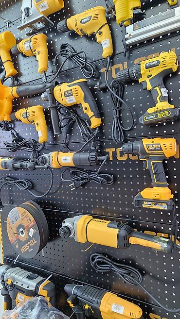 Alətlər: Elektrik alətləri və aksesuarları — peşəkar və ev ustaları üçün tam — 1