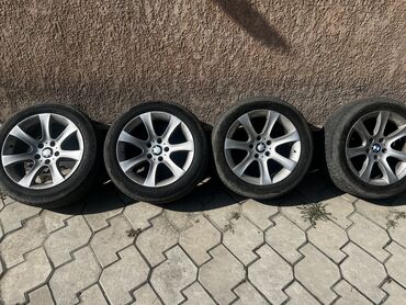 колёса на мотоблок: Дөңгөлөктөр монтажда R 17, All-season, Колдонулган, Комплект, Жеңил унаалар, тешиктери - 4
