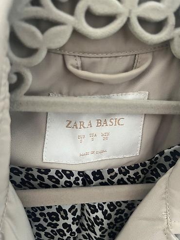 пальто женское ош: Плащ, Zara, S, цвет - Бежевый — 3