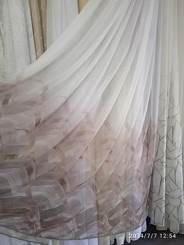 Тюли: Воздушные тюлевые шторы с вышивкой - Материал: легкий полупрозрачный — 19