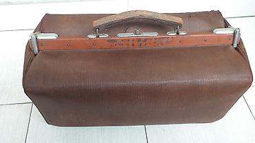 Ostali predmeti za umetnost i kolekcionarstvo: Obijačke tašne model "Alo Bing kako brat" Kožna tašna starinski model — 13