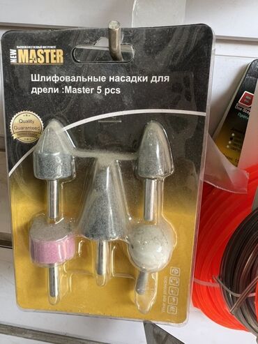машинка для шлифовки паркета: Набор шлифовальных насадок Master из 5 штук для дрели. Включает в себя