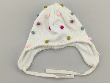 czapka niemowlęca wiązana: Czapeczka, H&M, 3-6 m, stan - Dobry