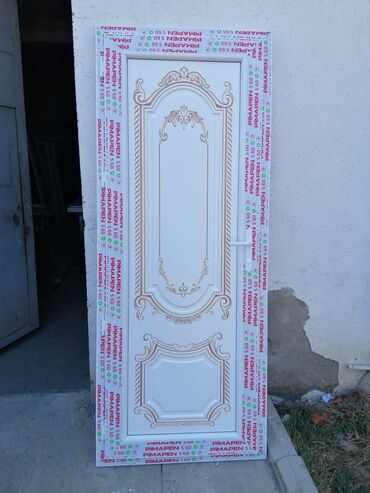 Plastik qapılar: Yeni Plastik qapı Zamok ilə, Zəmanətli, Pulsuz quraşdırma, Pulsuz çatdırılma, Rayonlara çatdırılma, Ödənişli çatdırılma — 3