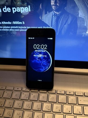 islenmis ayfon 5s: IPhone 5s, 16 GB, Space Gray, Barmaq izi