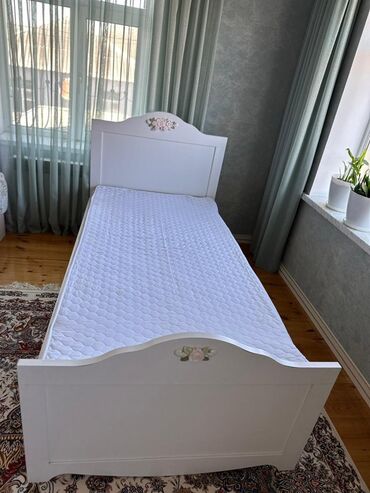 кровать с базой: İşlənmiş, Təknəfərlik çarpayı, Bazasız, Matras ilə, Siyirməsiz, Türkiyə