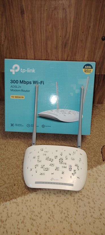 permanent aparati satisi: Satılır: TP-Link ADSL2+ Modem Router (TD-W8961N) ✅ 300 Mbps Wi-Fi
