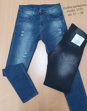 Farmerke: Muške farmerke – više modela i pranja - Kroj: klasičan/slim sa ravnom — 14