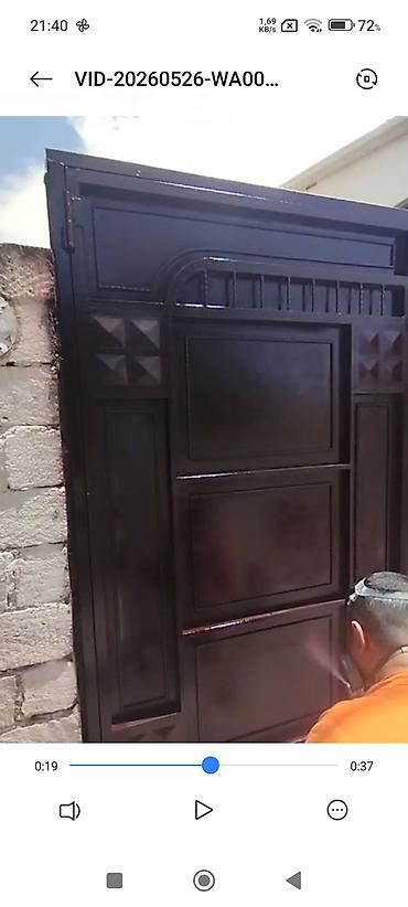 halloween aksesuarları: Neftcalada darvazalarin yerinde temiri dizaynı ve boyanması xidmeti — 1