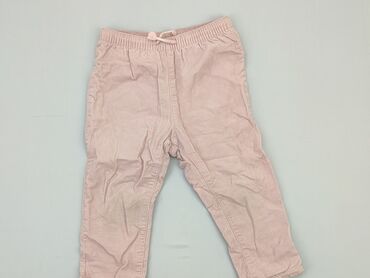 legginsy z wysokim stanem sportowe online: Baby material trousers, 12-18 months, 80-86 cm, H&M, condition - Very good