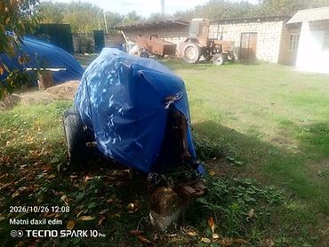 125 cc motor: Kənd təsərrüfatı üçün təkərli traktor və qoşqu - Kabinəli, ön-arka — 8
