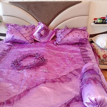 carpayı dəsti: İşlənmiş Böyüklər üçün İki nəfərlik 4 fəsil Pastel dəsti — 1