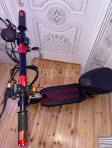 sukuter: Güclü elektrikli skuter - İki parlaq ön fənər və arxa stop işığı – — 9
