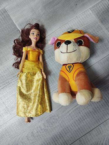 Игрушки: Игрушки все в очень хорошем состоянии. Куклы и собака новые.оптом — 2