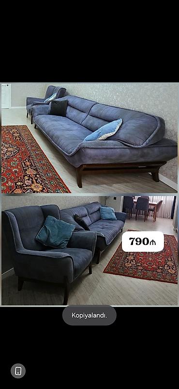 790₼ saloğlu divan kreslo ideal vəziyyətdə 2600alınıb yasamal 0438