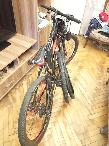 Velosipedlər: Bmx markalı 26-lıq velosiped qırmızı-qara qarışığ rəng üstündə danq — 5