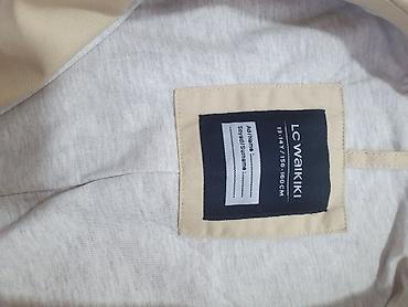 тренч zara: Двубортное бежевое пальто/тренч LC Waikiki - Классический двубортный — 7