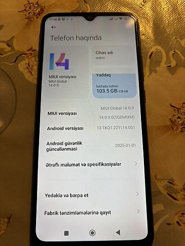 Samsung: Samsung Galaxy A13, 128 GB, rəng - Qara, Barmaq izi, İki sim kartlı, Sensor — 15