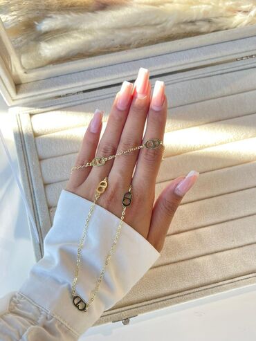 Bijuteriya dəstləri: Qaralmayan polad xuping çox keyfiyyətli bujuteriyalar❤️‍🔥💎 — 13