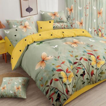 Posteljina: Bračna, Pamuk, bоја - Šareno — 5