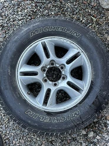 285 2f70 2f17: Колесо в сборе: шина Michelin + литой диск. Лексус Жх 470 Запаска — 1