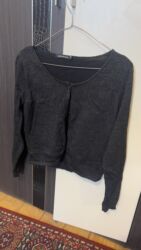 Dəstlər, kostyumlar: Qadın üst geyimləri dəsti - Krem rəngli, qara bəzəkli kardiqan — 12