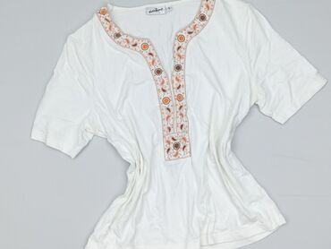 hiszpanki bluzki białe: Women's blouse, S (EU 36)