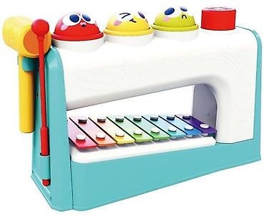 Игрушки: Электронное детское пианино в форме слоника с подсветкой и звуковыми — 13