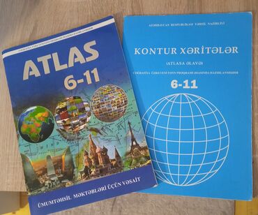 cografiya 11 ci sinif pdf: Coğrafiya Atlas ve Kontur xəritələr. Yenidir