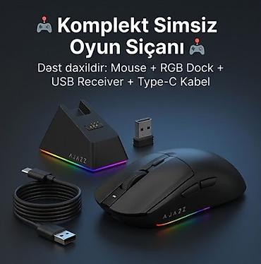 logitech mouse: 🎮 Oyun üçün ideal, ultra yüngül və sürətli simsiz mouse! 🔧 — 4