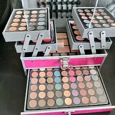 Šminka: Profesionalni make-up kofer – Miss Rose Sveobuhvatan set šminke u — 3