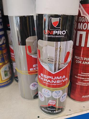 Монтажная пена: Полиуретановая монтажная пена UNIPRO Espuma Expansiva, 500 мл (320 г) — 1
