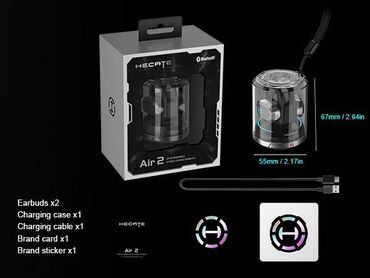 Qulaqcıqlar: Yeni Simsiz (Bluetooth) Qulaqcıqlar, Edifier, rəng - Qara — 11