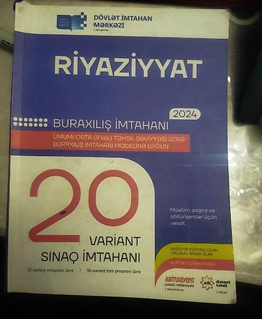 informatika codera 2026 pdf: Riyaziyyat 9-cu sinif, 2024 il — 1