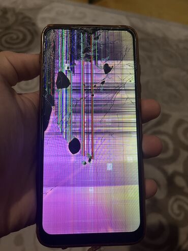 запчасти на телефон флай изи 3: Samsung Galaxy A03s, 64 ГБ, цвет - Черный, Битый, Сенсорный, Отпечаток пальца