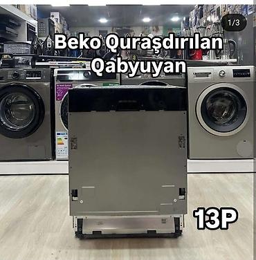 et masini: Beko quraşdırılan qab yuyan maşın – 13 dəstlik İsledilmeyib - Tam — 3