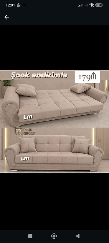 Çevrilə bilən divan – Plus Group - Rəng: bej (neytral ton, müxtəlif lalafo.az -da Çevrilə bilən divan – Plus Group - Rəng: bej (neytral ton, müxtəlif