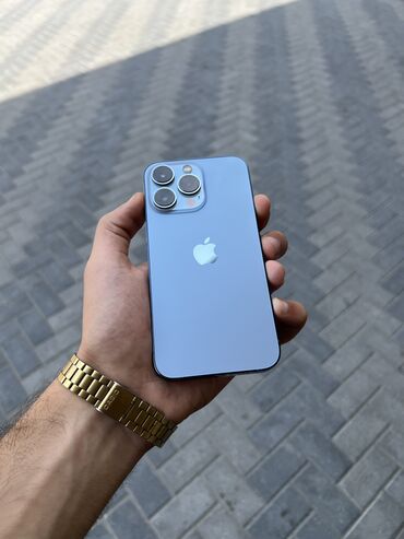 iphone 16 pro max qiymət: IPhone 13 Pro, 128 GB, Sierra Blue, Face ID
