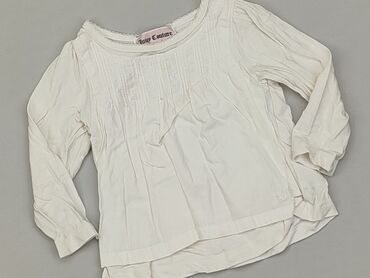 bluzka biała elegancka krótki rękaw: Bluzka, 3-6 m, stan - Dobry