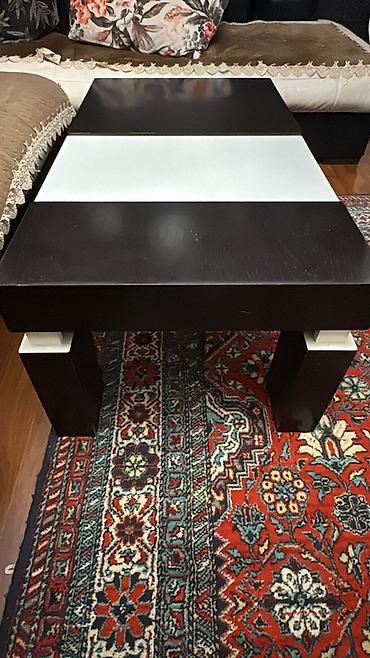 Masalar: Modern dizayna malik kofe/çay masası - Rəng: tünd qəhvəyi (wenge) — 3
