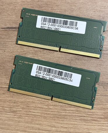 kompüter ramı: Оперативная память (RAM) Samsung, 8 ГБ, > 4000 МГц, DDR5, Для ноутбука, Новый