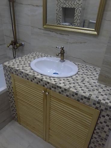 Ванны: Встроенная ванная зона с нишами и комплектом сантехники - Ванна — 4