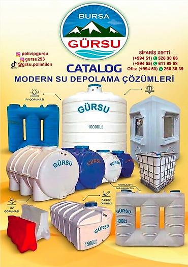 bacoklar: Bak, Plastik, 10000 l l, Yeni, Pulsuz çatdırılma — 1