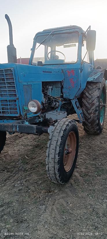 Traktorlar: Traktor “Belarus” (MTZ seriyası) - Rəng: mavi, kabinalı - Arxa — 13