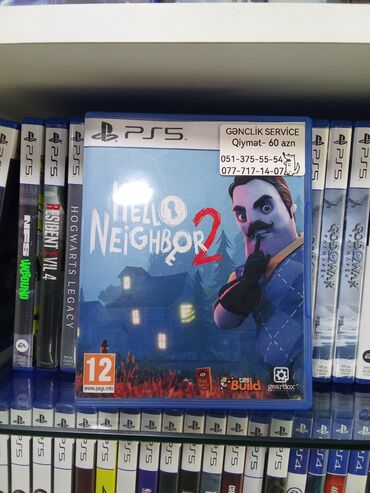 Oyun diskləri və kartricləri: PS5 oyunu: Hello Neighbor 2 - Platforma: PlayStation 5 - Janr